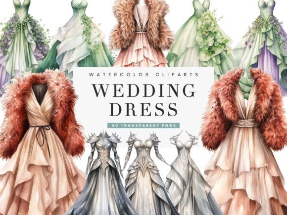 Boho Wedding Dress Clipart: A Designer's Guide