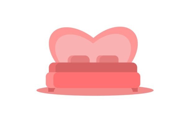 Elegant Wedding Couch Vector Art for Modern Design