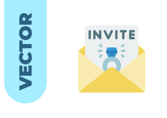 Elevate Your Brand with Happiness Wedding Invitation Illustrations