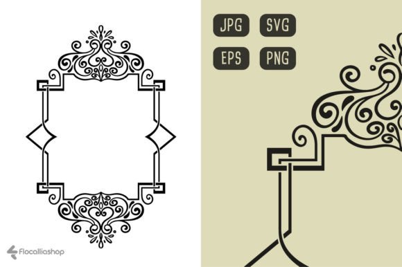 Wedding Frame #011: A Versatile Vector Design Asset