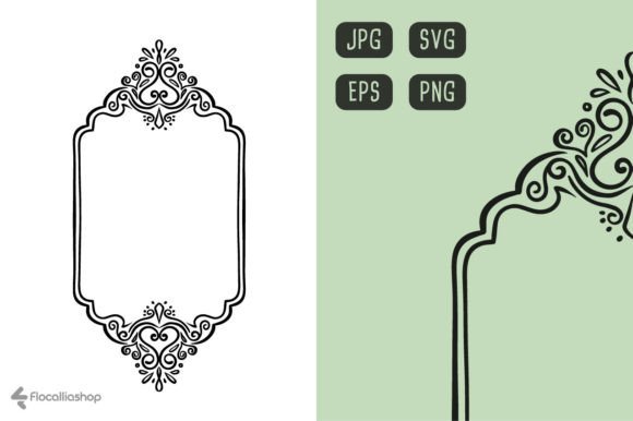 Wedding Frame #030: A Versatile Design Asset for Creative Projects