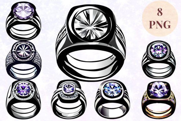 Wedding Ring 43 Clipart PNG: Elevate Your Design Projects